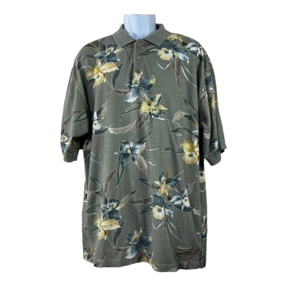 Tommy bahama Mens T Shirt Floral Pullover Shirt Size L